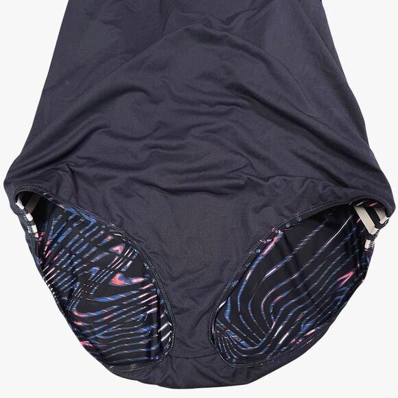 Adidas Women's Souleaf Graphic 3-Stripes Swimsuit One Piece Size 2X Athletic - Picture 12 of 16